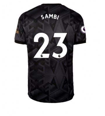 Arsenal Albert Sambi Lokonga #23 Bortedrakt 2022-23 Kortermet